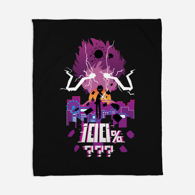 Psycho Percent-none fleece blanket-SwensonaDesigns