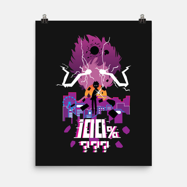 Psycho Percent-none matte poster-SwensonaDesigns