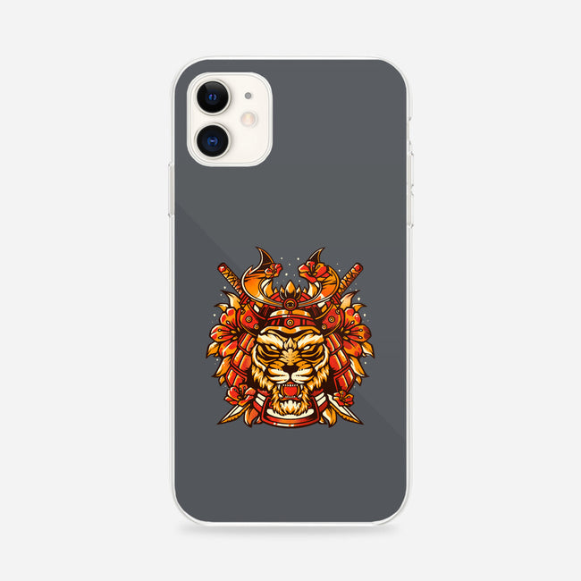 Samurai Warrior Tiger-iphone snap phone case-eduely