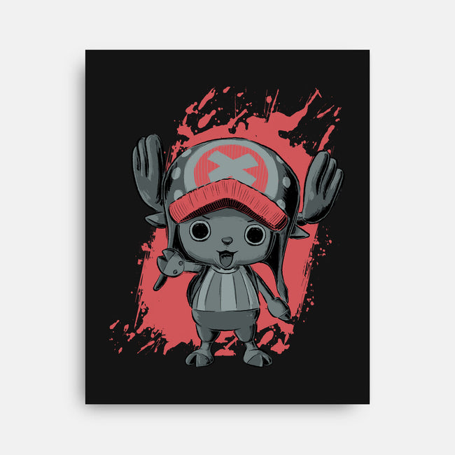 Dark Chopper-none stretched canvas-xMorfina