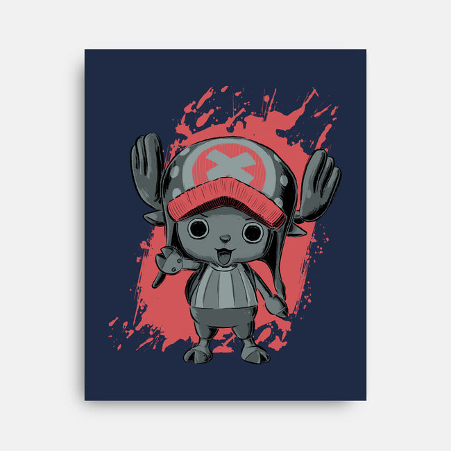 Dark Chopper-none stretched canvas-xMorfina