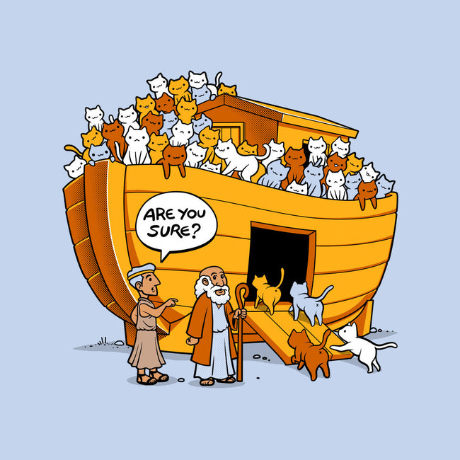 Noah's Ark Cat-none glossy sticker-tobefonseca