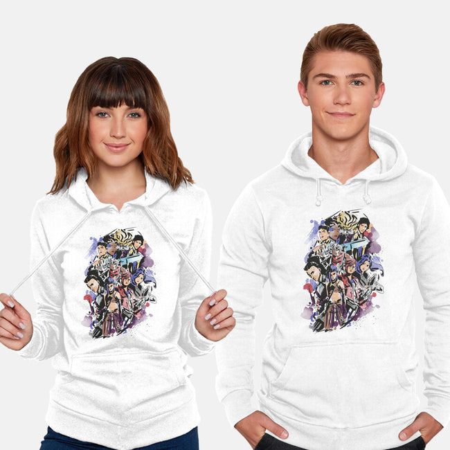 Water Arcane-unisex pullover sweatshirt-fanfabio