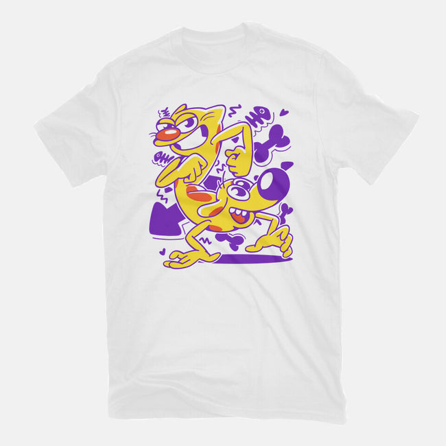 A Woof And A Purr-womens basic tee-estudiofitas