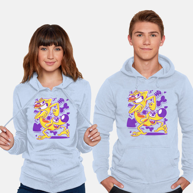 A Woof And A Purr-unisex pullover sweatshirt-estudiofitas