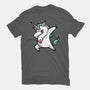 The Dabbing Unicorn-unisex basic tee-tobefonseca