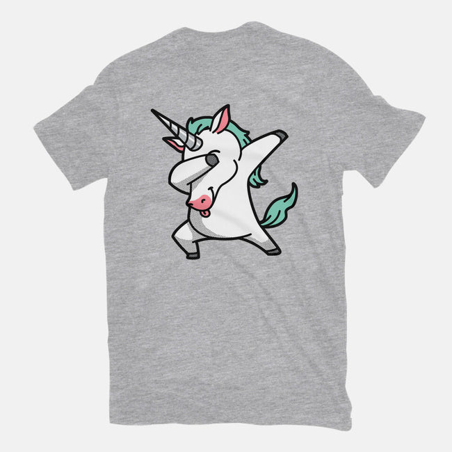 The Dabbing Unicorn-unisex basic tee-tobefonseca
