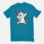 The Dabbing Unicorn-unisex basic tee-tobefonseca
