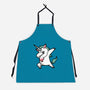 The Dabbing Unicorn-unisex kitchen apron-tobefonseca