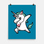The Dabbing Unicorn-none matte poster-tobefonseca