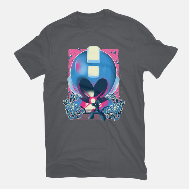 Megaman Memories-womens basic tee-hypertwenty