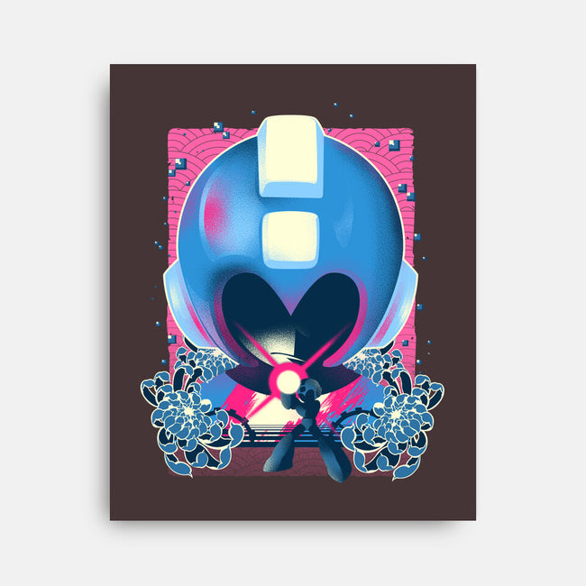 Megaman Memories-none stretched canvas-hypertwenty