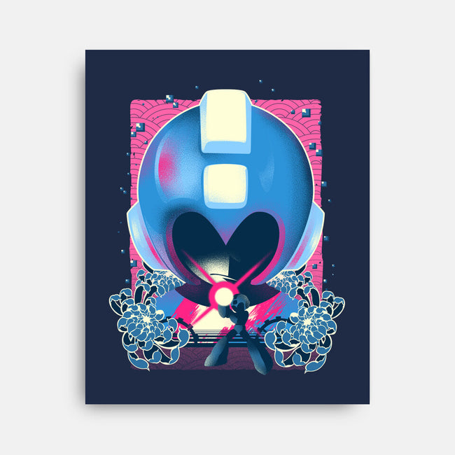 Megaman Memories-none stretched canvas-hypertwenty