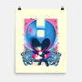 Megaman Memories-none matte poster-hypertwenty