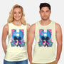 Megaman Memories-unisex basic tank-hypertwenty