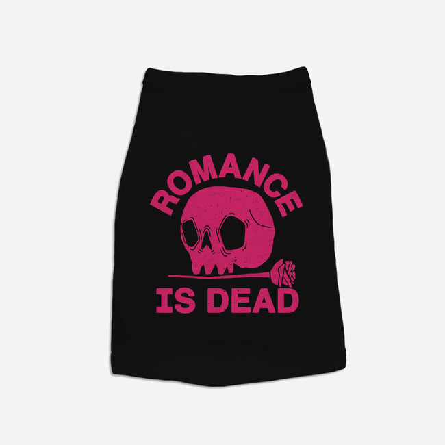 Romance Is Dead-cat basic pet tank-fanfreak1