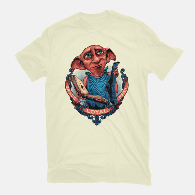 The Free Elf-mens basic tee-glitchygorilla