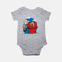 Rooftop Pizza-baby basic onesie-fanfabio