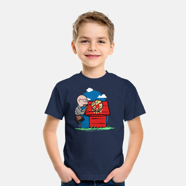 Rooftop Pizza-youth basic tee-fanfabio