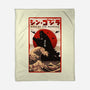 King Of The Monster-none fleece blanket-hirolabs