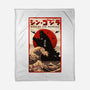 King Of The Monster-none fleece blanket-hirolabs