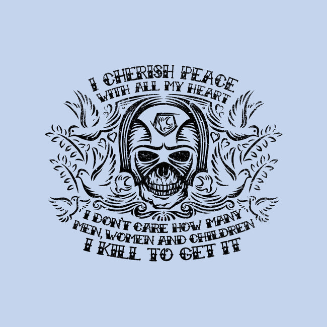 I Cherish Peace-unisex kitchen apron-kg07