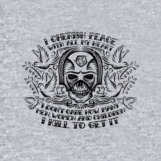 I Cherish Peace-womens racerback tank-kg07