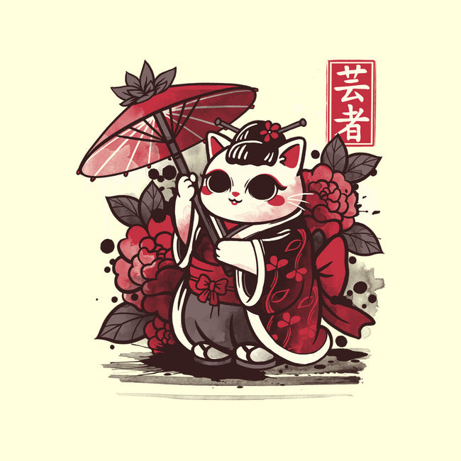 Meow Geisha-unisex basic tank-NemiMakeit