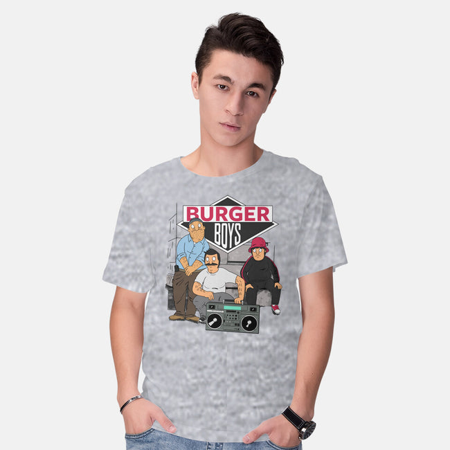 Burger Boys-mens basic tee-SeamusAran