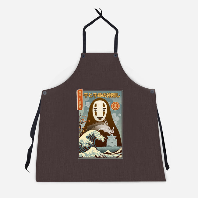 A Faceless Spirit-unisex kitchen apron-hirolabs