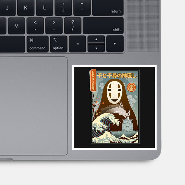 A Faceless Spirit-none glossy sticker-hirolabs