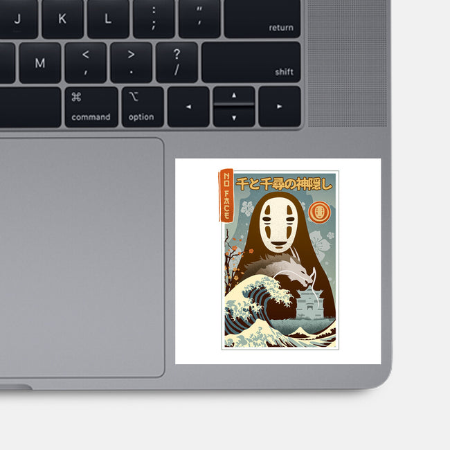 A Faceless Spirit-none glossy sticker-hirolabs