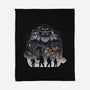 Ninjas Villains-none fleece blanket-trheewood
