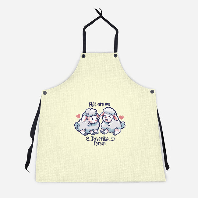 Ewe Are My Favorite Person-unisex kitchen apron-TechraNova