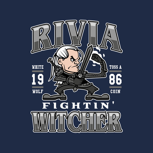 Fighting Witcher-none glossy sticker-Olipop