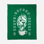 Death Before Decaf-none fleece blanket-DCLawrence