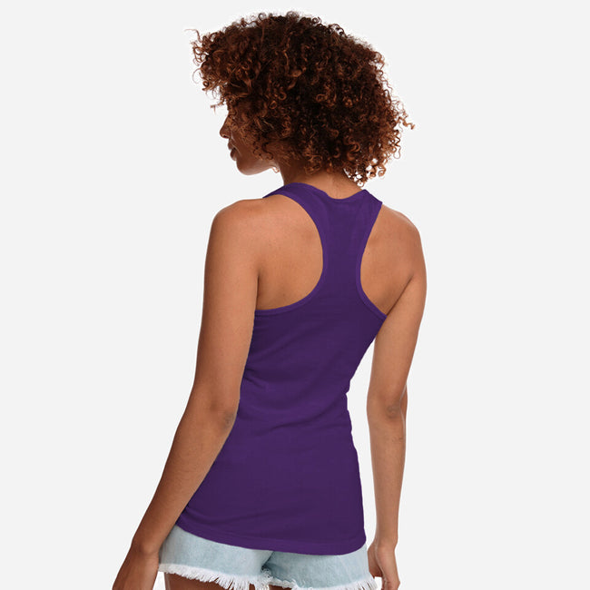 Go At Your Own Pace-womens racerback tank-TechraNova