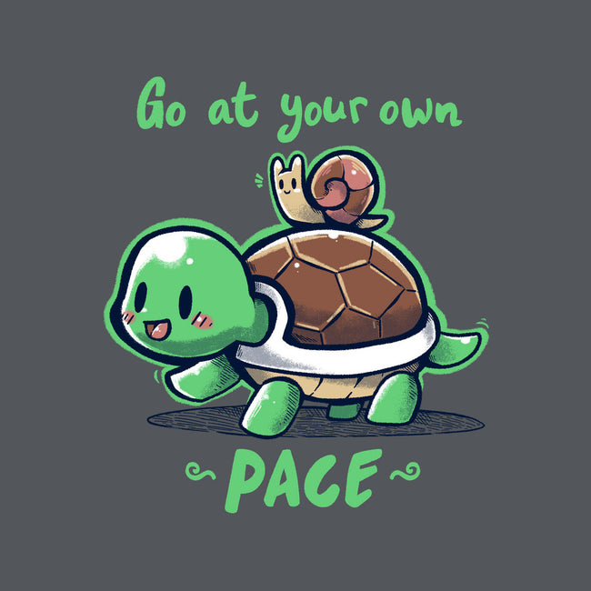 Go At Your Own Pace-none stretched canvas-TechraNova