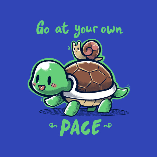 Go At Your Own Pace-none stretched canvas-TechraNova