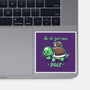 Go At Your Own Pace-none glossy sticker-TechraNova