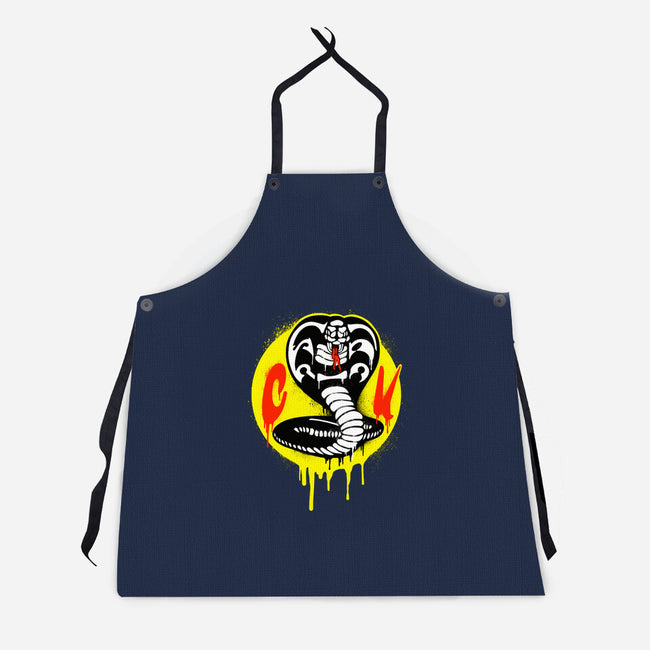 CK Graffiti-unisex kitchen apron-SubBass49