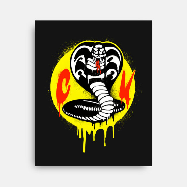 CK Graffiti-none stretched canvas-SubBass49