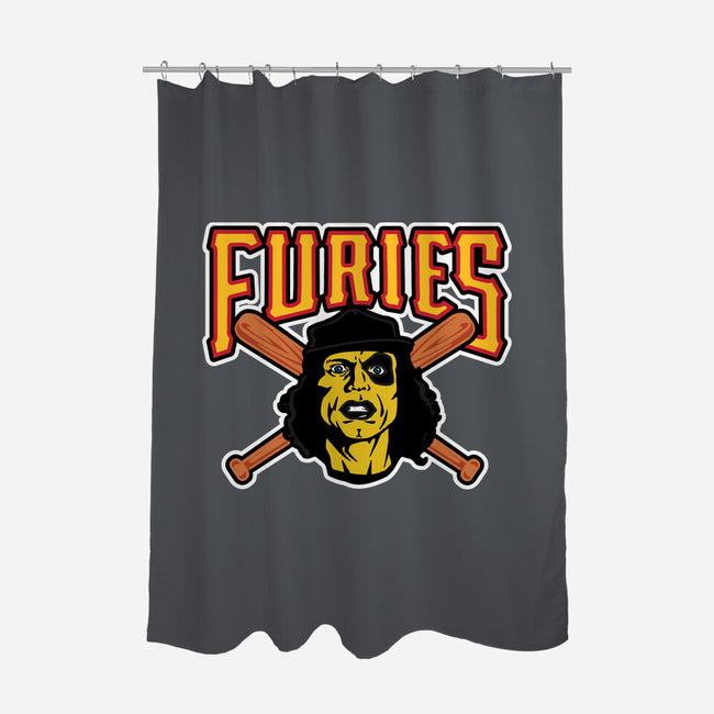 Furies-none polyester shower curtain-dalethesk8er