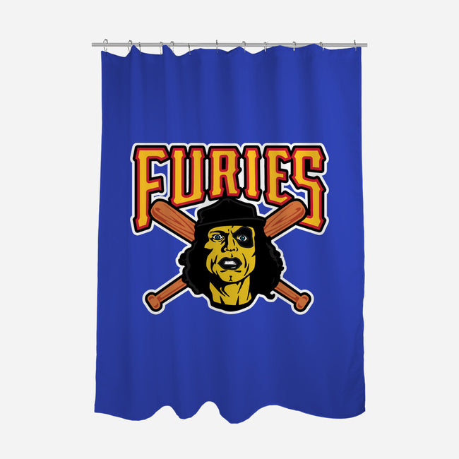 Furies-none polyester shower curtain-dalethesk8er