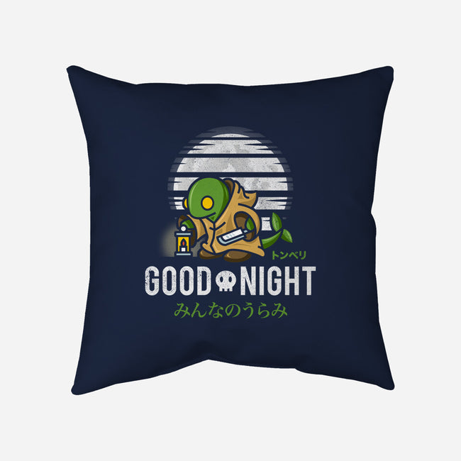 Tonberry Moonlight-none removable cover w insert throw pillow-Logozaste