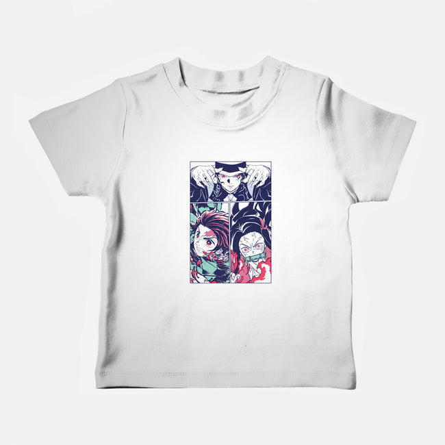 Defeat The Demon-baby basic tee-Jelly89