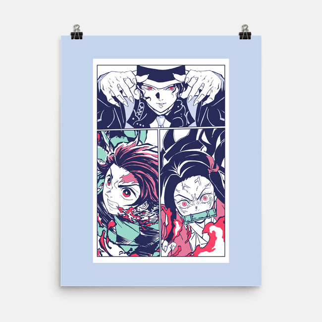 Defeat The Demon-none matte poster-Jelly89