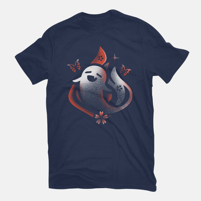 Hu Tao Ghost Pyro Element-mens premium tee-Logozaste