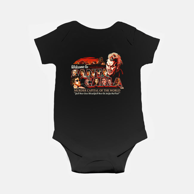 Murder Capital Of The World-baby basic onesie-goodidearyan