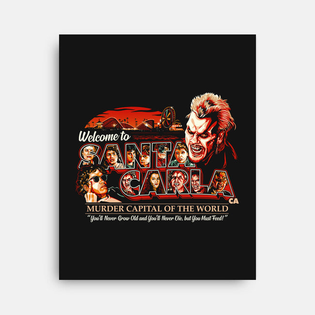 Murder Capital Of The World-none stretched canvas-goodidearyan